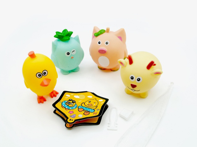 Vinyl Critters With Bb Whistles
