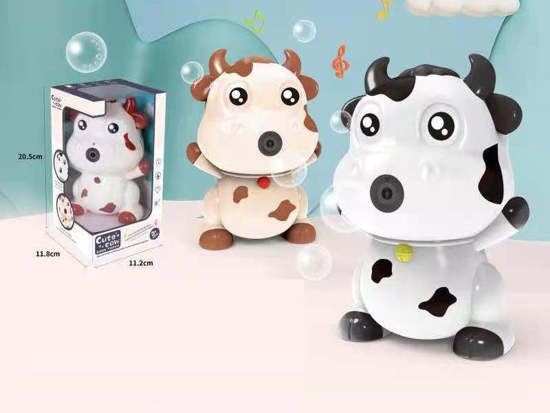 Cute Cow Bubble Machine