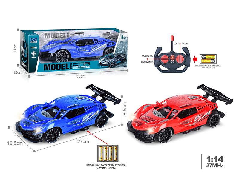 27Mhz 1:14 4-Channel Remote Control Apollo Simulated Car With Lights(Not Included Batteries)