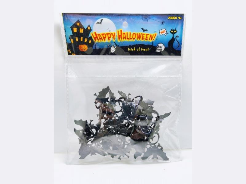 Halloween Bat Ring, 30Pcs