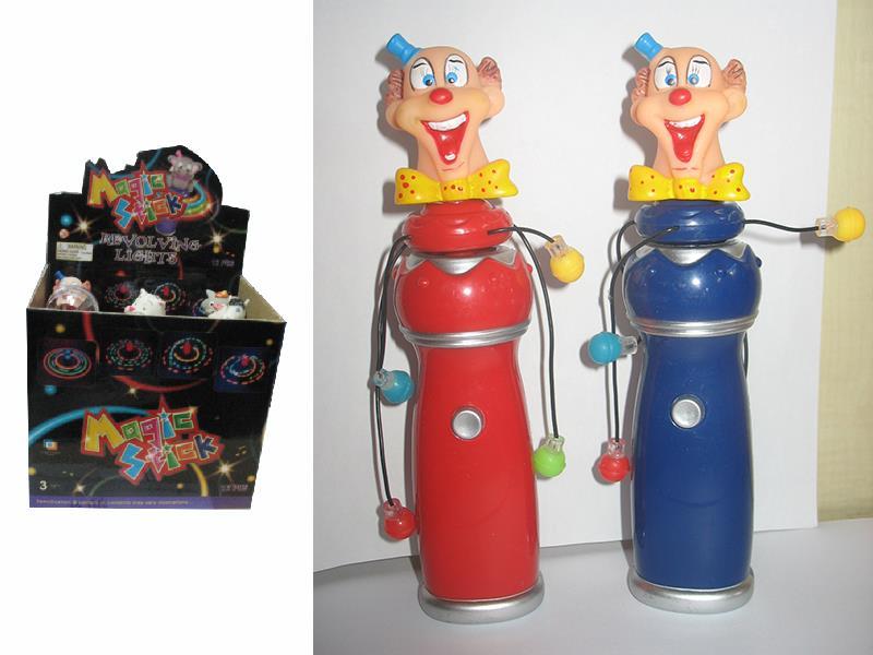 Clown Flashing Spinning Stick