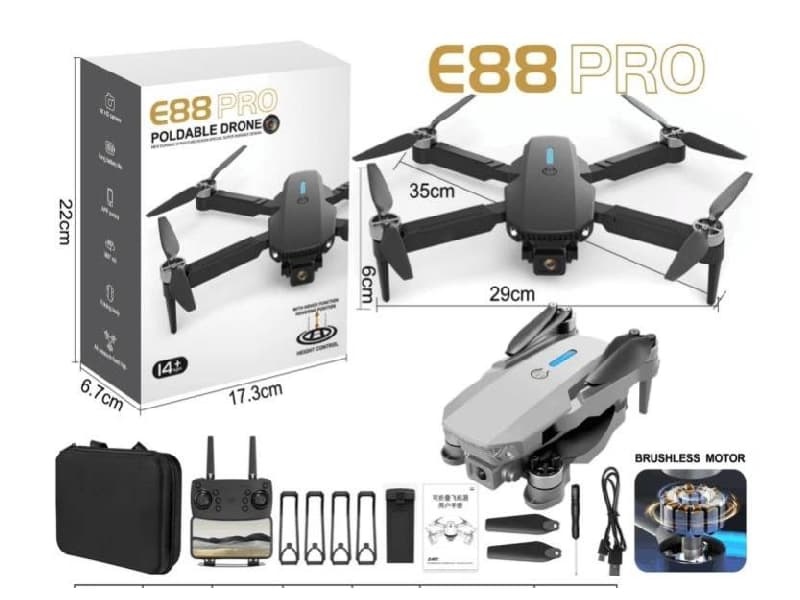 300,000 Dual Camera Wifi Version Brushless Motor