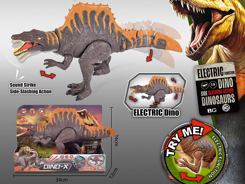 B/O Spinosaurus Toy With Action, Sound And Lights