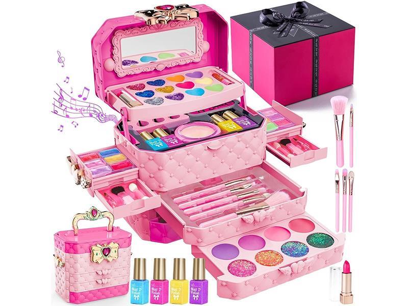 The Children's Makeup Box Comes With Music