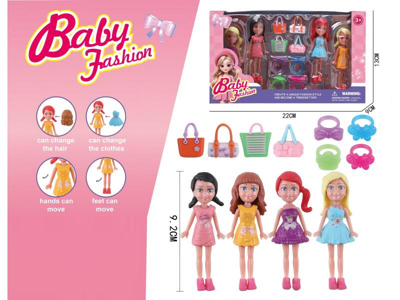 3.5-Inch Dress-Up Doll