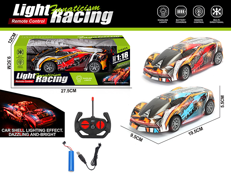 1:18 4CH Remote Control Racing Car(Included Batteries)