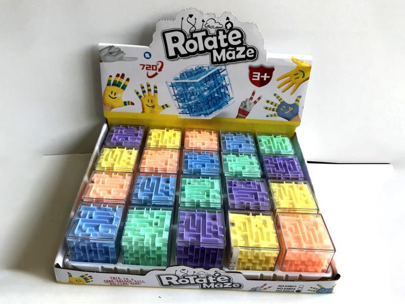 20PCS 4.5CM Solid Color Maze