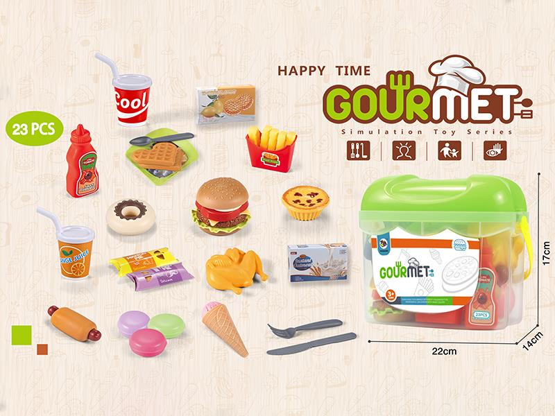 Delicious Hamburger Set 23pcs