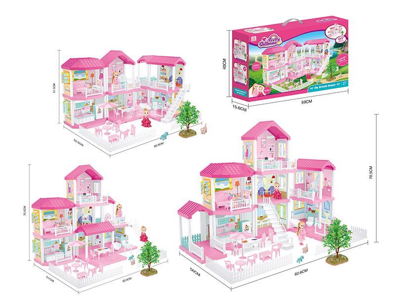 DIY  Villa House + 4 