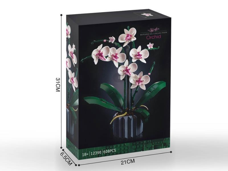 Orchid Building Blocks 608PCS