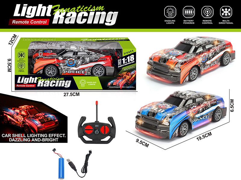 1:18 4CH Remote Control Racing Car(Included Batteries)