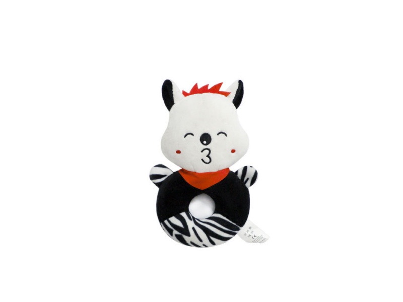 Bb Called The Little Calf Baby Soothing Plush Hand-Cranked Ring