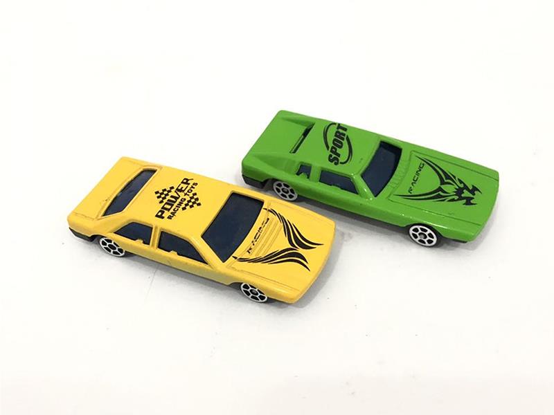Spray-Painted Slide Small Car