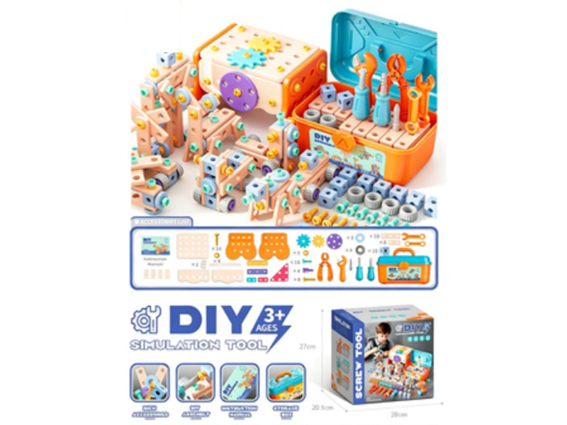 121 PCS Of Simulation DIY Tools