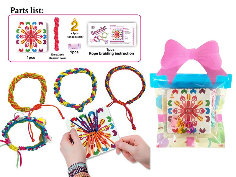 DIY Bracelet Braiding Set