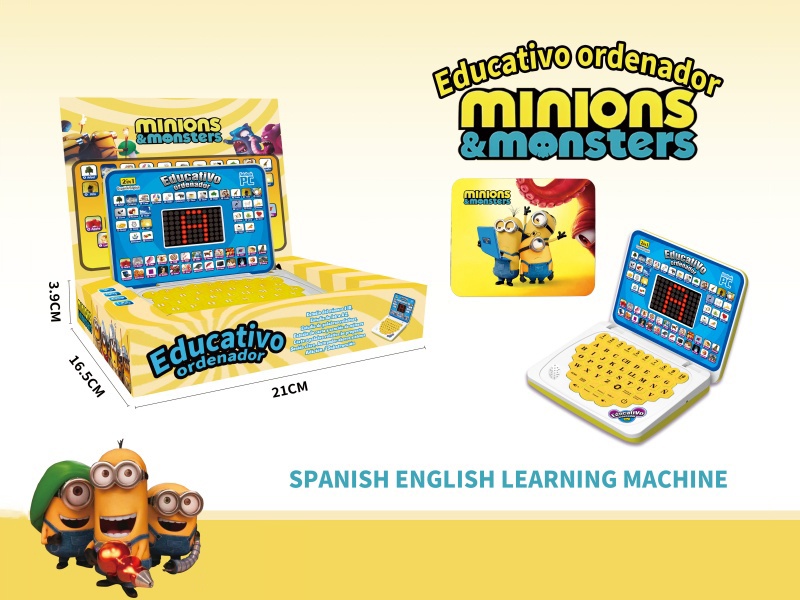 Minions English And Spanish Bilingual Learning Machine