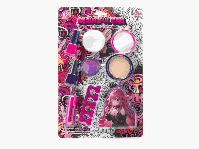 Children's Cosmetics Nail Art DIY Set(Daub Without Color)