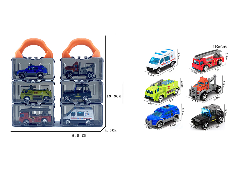 Slide Alloy Car Set