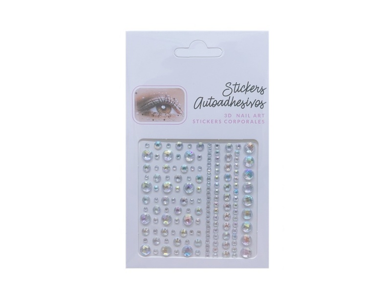 Eyes Face Diamond Stickers