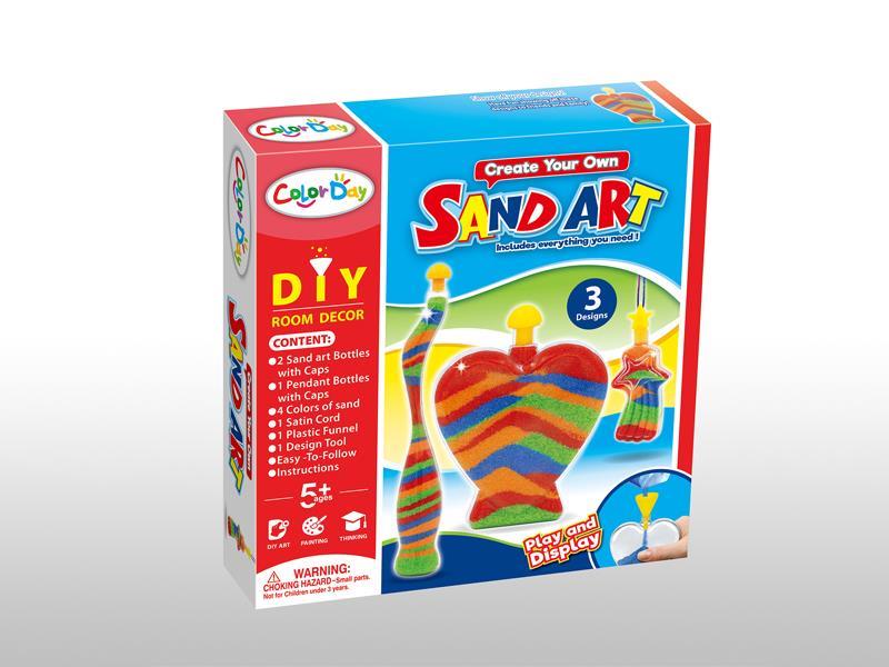 DIY Color Sand Art