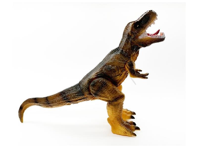 Hollow Tyrannosaurus Rex With Sound - Brown (Joint Movable)