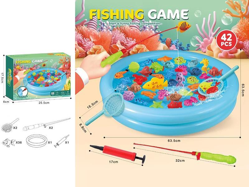 Fishing Game 42pcs
