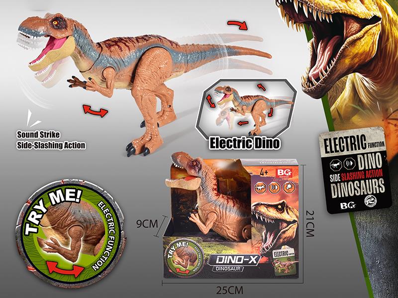 B/O Tyrannosaurus Rex Toy With Action, Sound And Lights