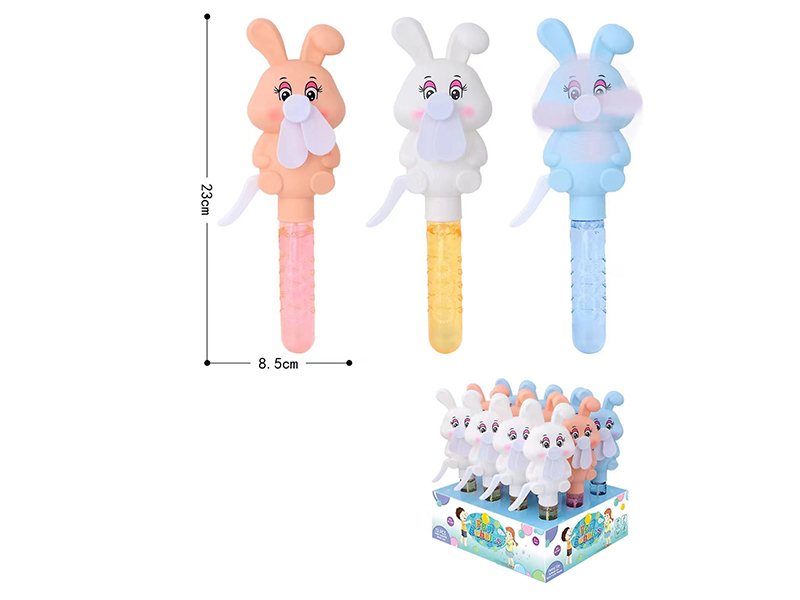Rabbit Bubble Fan 12pcs