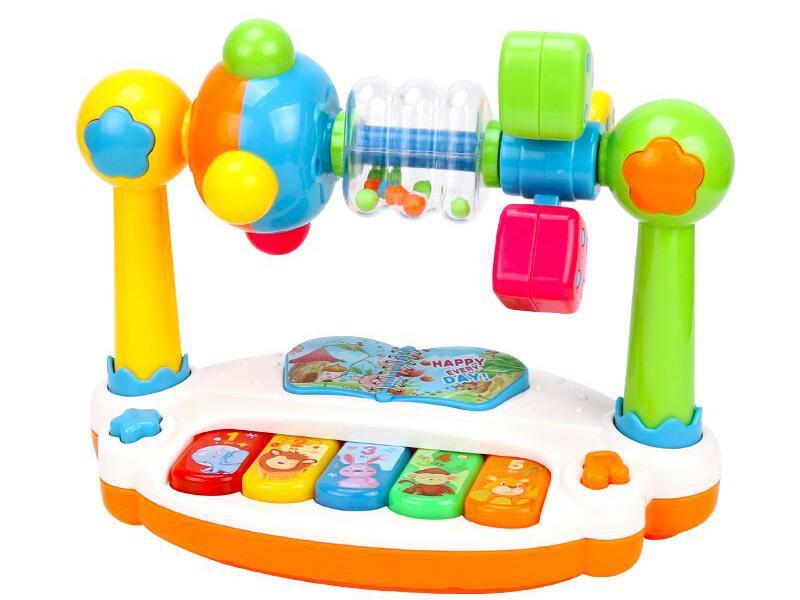 Rotating Music Piano Baby Toy