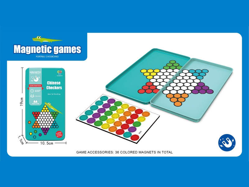 Chinese Checkers (Magnetic Iron Box)
