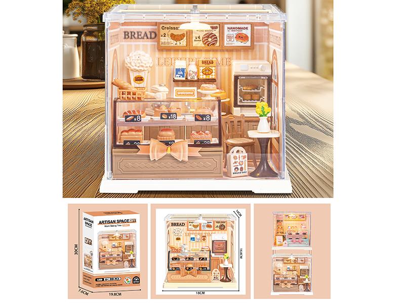 Artisan Space DIY Toy - Warm Baking Time Bakery