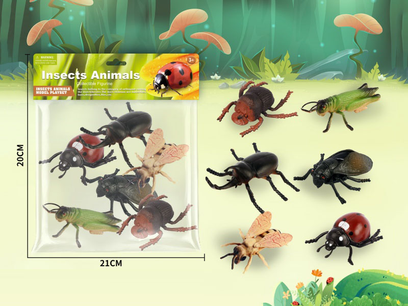 Six Insect Animals