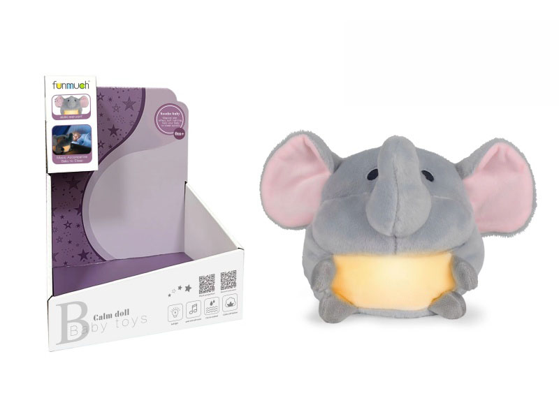Soothing Music Night Light (Elephant)