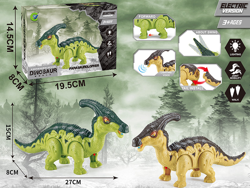 Electric Parasaurolophus Toy