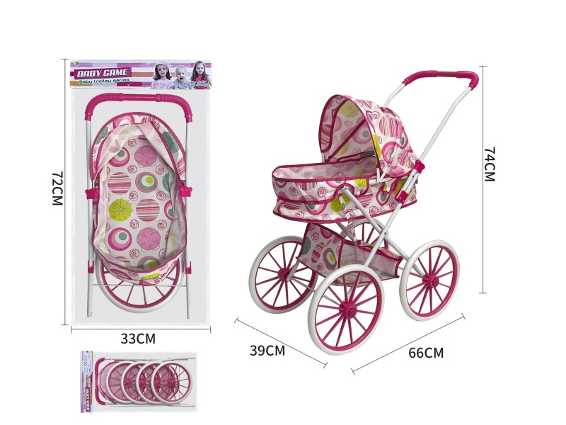 Iron Stroller Toy(Extra Large Wheel)