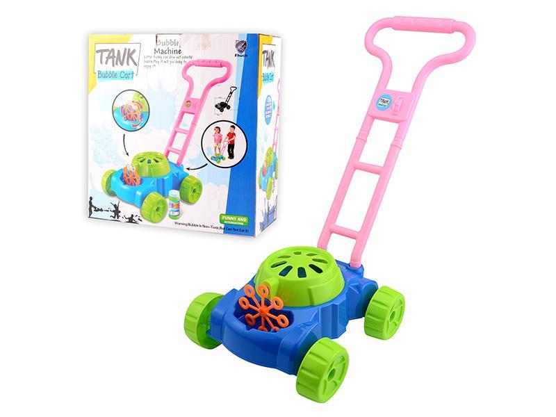 Hand Push B/O Tank Bubble Car