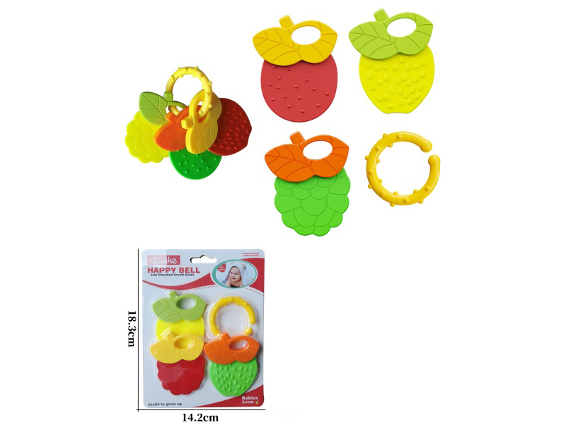 Fruit Baby Teether Toy