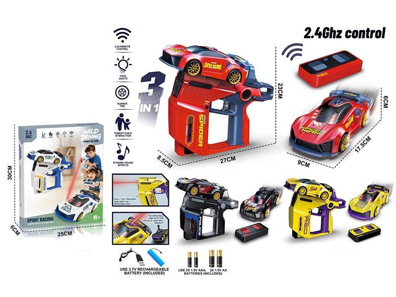2.4G IR Gun Remote Control Car
