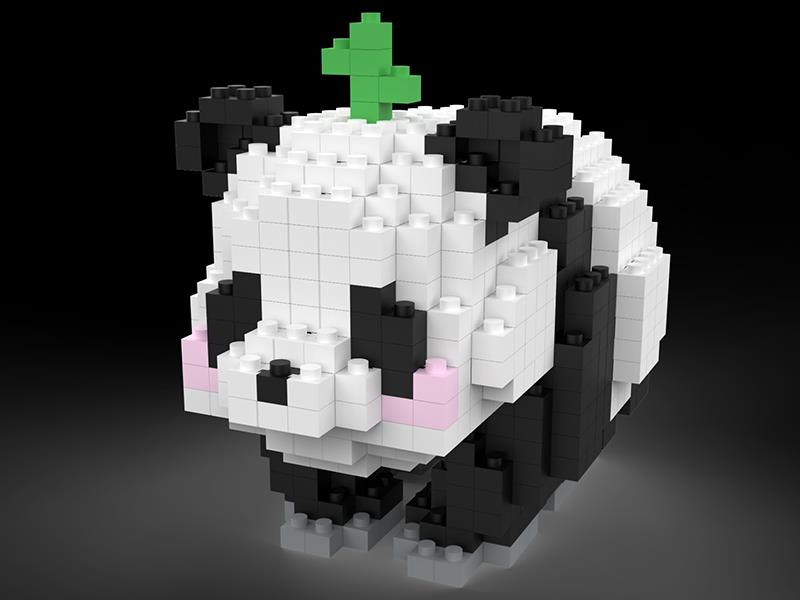 Panda Building Blocks