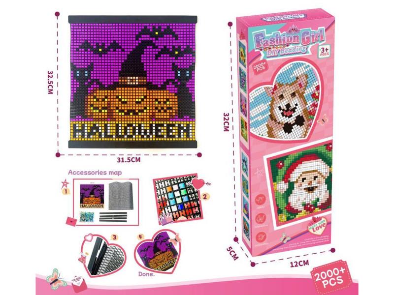 Halloween Creative DIY Bean Puzzle Puzzle Toys