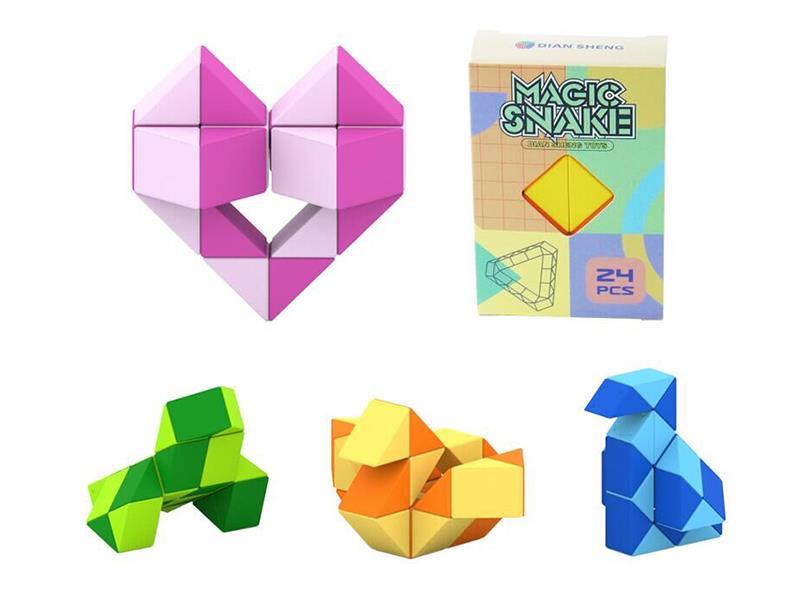 24pcs Rubik's Snake
