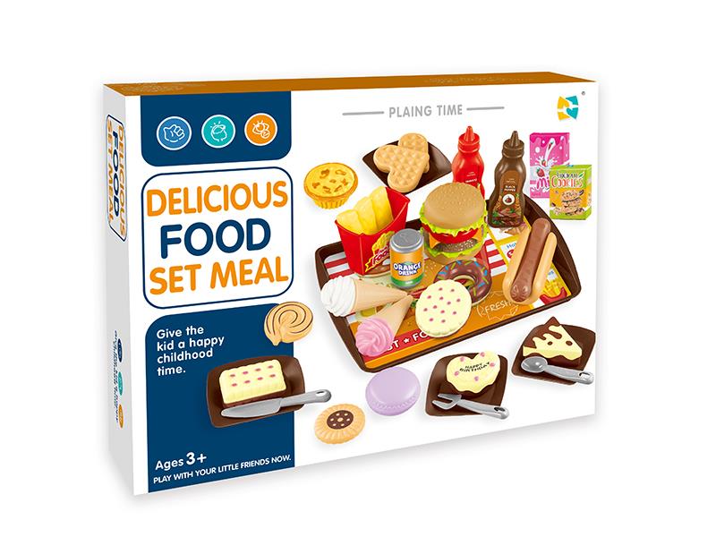 Hamburger Dessert Set