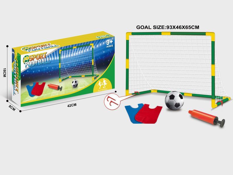 Single-Goal Football (Green And Yellow) Set