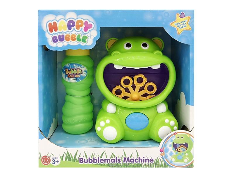 Hippopotamus B/O Bubble Machine