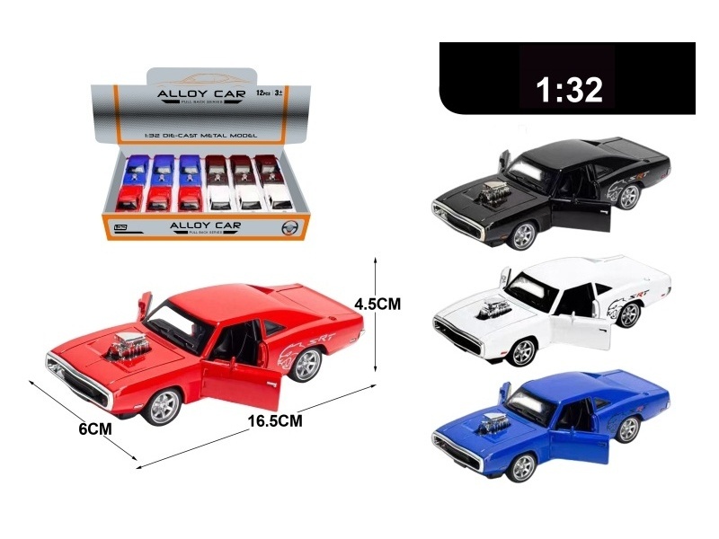 1:32 Alloy Model Display Box With Force/With Light And Sound, 3 Ag13 Batteries Included