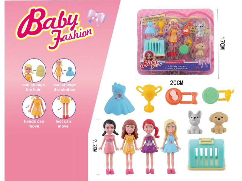 3.5-Inch Dress-Up Doll