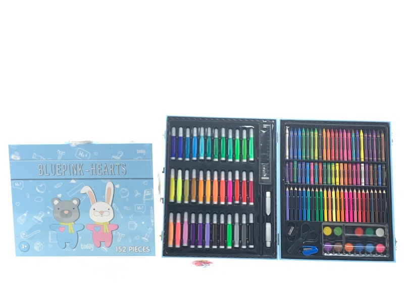 152Pcs Brush, Watercolor Pen, Stationery And Painting Set