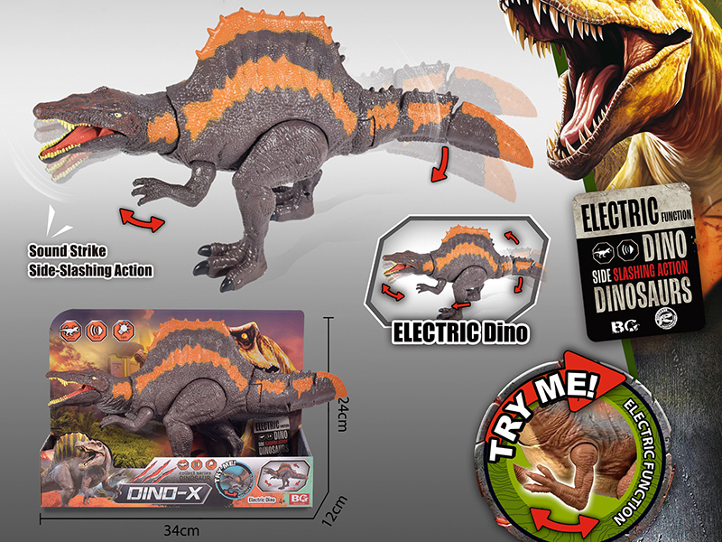 B/O Spinosaurus Toy With Action, Sound And Lights