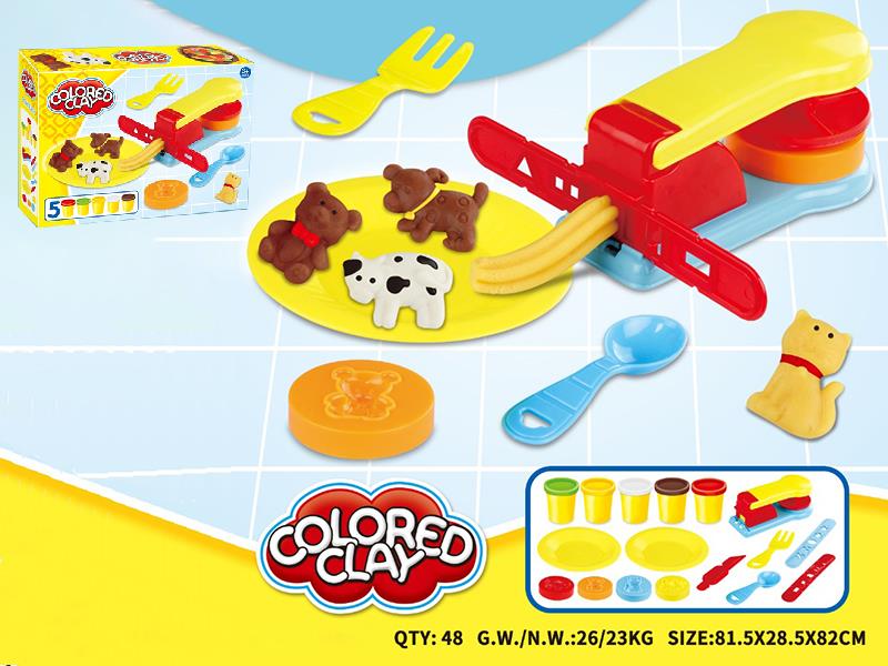 Colored Clay Set