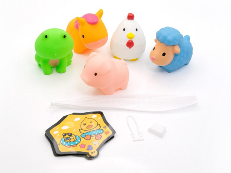 Vinyl Critters With Bb Whistles